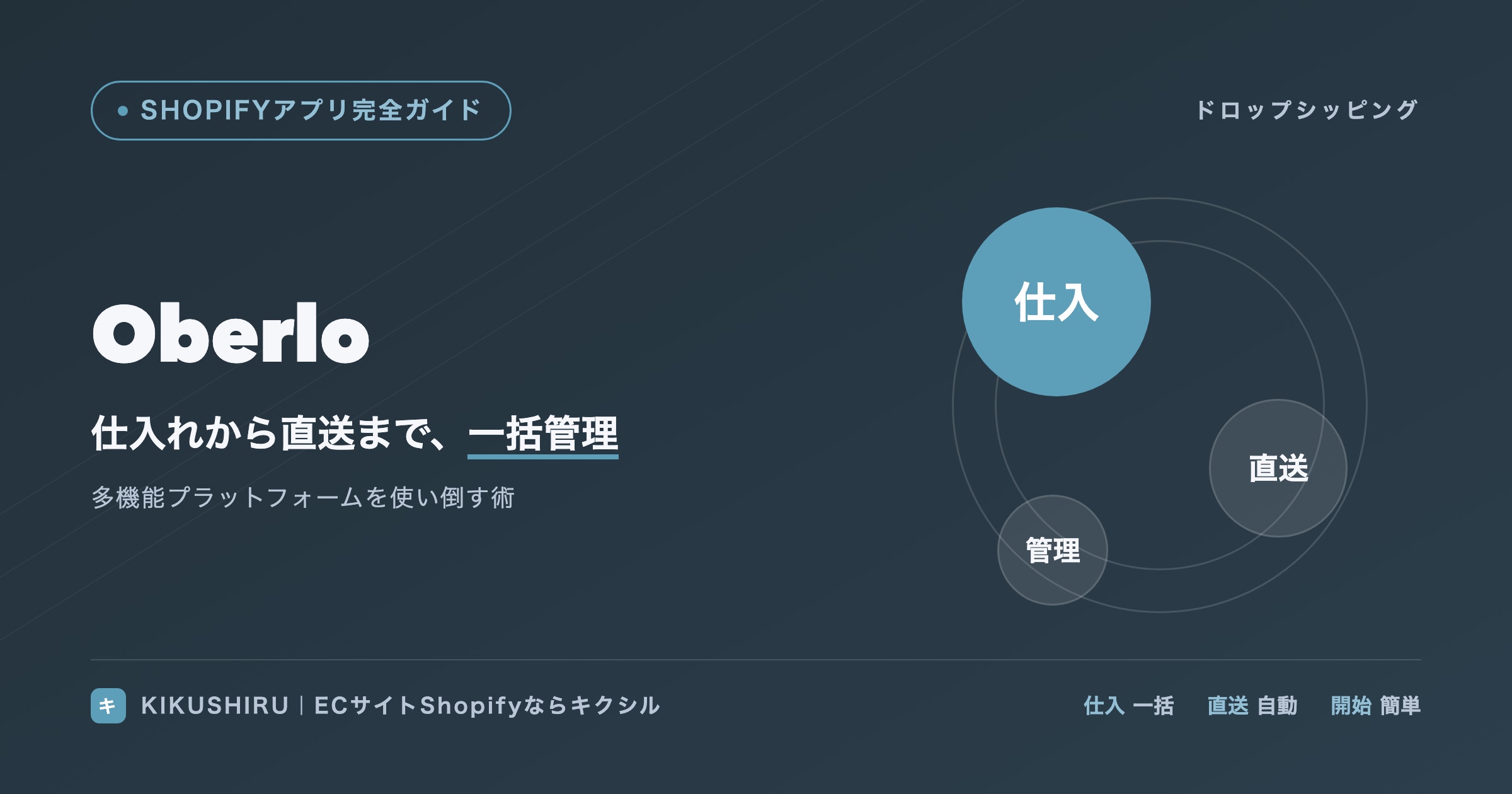 総合的な売上向上最適化!Oberloの多機能プラットフォームを使い倒す術 総合的な売上向上最適化!Oberloの多機能プラットフォームを使い倒す術