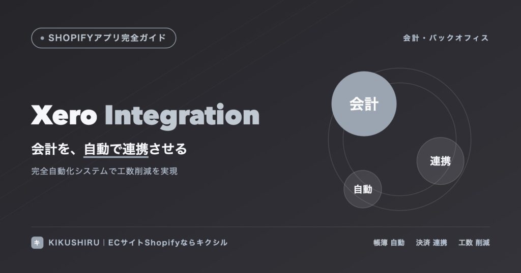 Xero Integrationの完全自動化システムとは？工数削減を実現する全機能解説